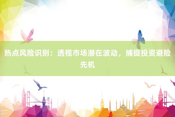 热点风险识别：透视市场潜在波动，捕捉投资避险先机
